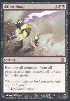 Aether Snap (Darksteel) Medium Play Foil