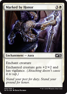 Marked by Honor (Welcome Deck 2016) Near Mint