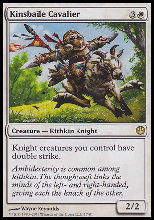 Kinsbaile Cavalier (Duel Decks: Knights vs Dragons) Medium Play