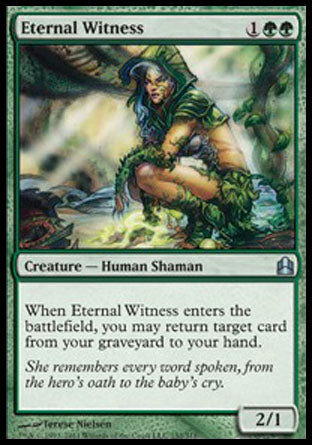 Eternal Witness (Commander) Medium Play