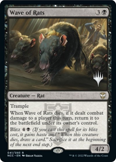 Wave of Rats (Promo Pack: Streets of New Capenna) Near Mint Foil