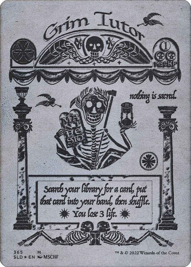 Grim Tutor (Secret Lair) Near Mint