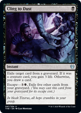 Cling to Dust (Theros Beyond Death) Near Mint