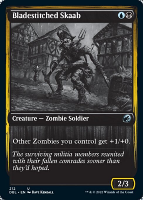 Bladestitched Skaab (Innistrad: Double Feature) Near Mint Foil
