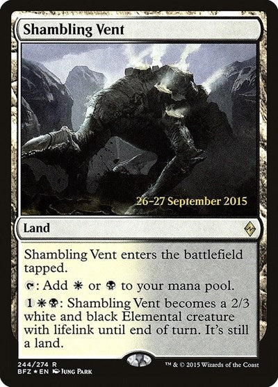 Shambling Vent (Promos: Prerelease Cards) Light Play Foil