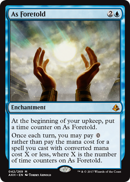 As Foretold (Amonkhet) Medium Play
