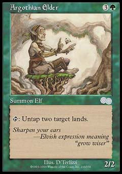 Argothian Elder (Urza's Saga) Near Mint
