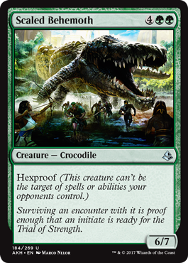 Scaled Behemoth (Amonkhet) Medium Play