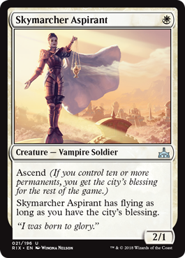 Skymarcher Aspirant (Rivals of Ixalan) Near Mint