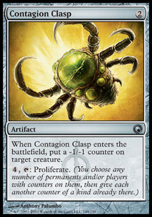 Contagion Clasp (Scars of Mirrodin) Light Play