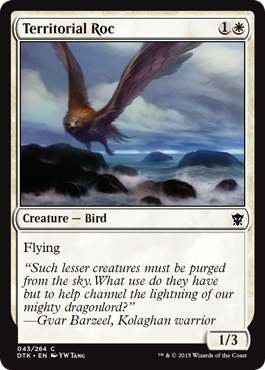 Territorial Roc (Dragons of Tarkir) Near Mint