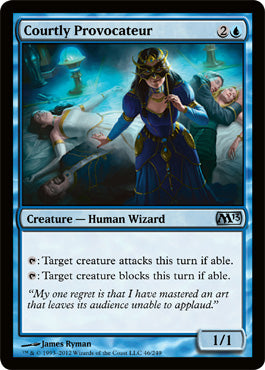 Courtly Provocateur (Magic 2013 Core Set) Medium Play Foil