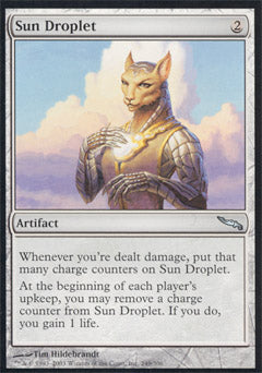 Sun Droplet (Mirrodin) Medium Play