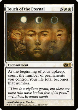 Touch of the Eternal (Magic 2013 Core Set) Light Play