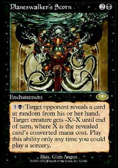 Planeswalker's Scorn (Planeshift) Medium Play