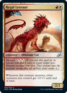 Regal Leosaur (Ikoria: Lair of Behemoths) Medium Play