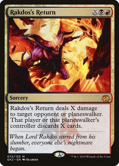 Rakdos's Return (Ravnica Allegiance: Guild Kits) Near Mint