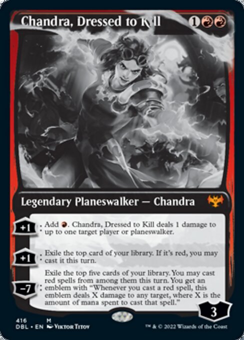 Chandra, Dressed to Kill (Innistrad: Double Feature) Near Mint