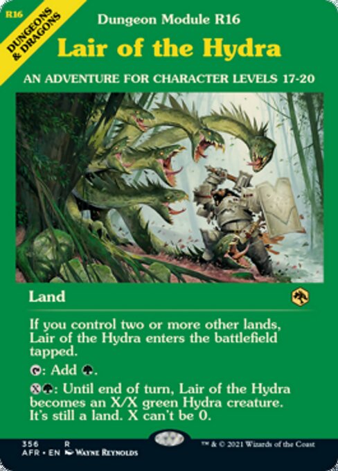 Lair of the Hydra (Showcase) (Adventures in the Forgotten Realms) Near Mint
