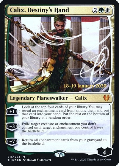 Calix, Destiny's Hand (Promos: Prerelease Cards) Near Mint Foil