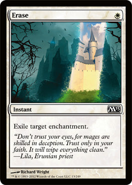 Erase (Magic 2013 Core Set) Near Mint