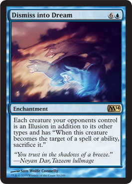 Dismiss into Dream (Magic 2014 Core Set) Near Mint Foil