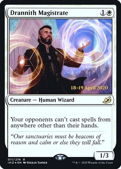 Drannith Magistrate (Promos: Prerelease Cards) Near Mint Foil