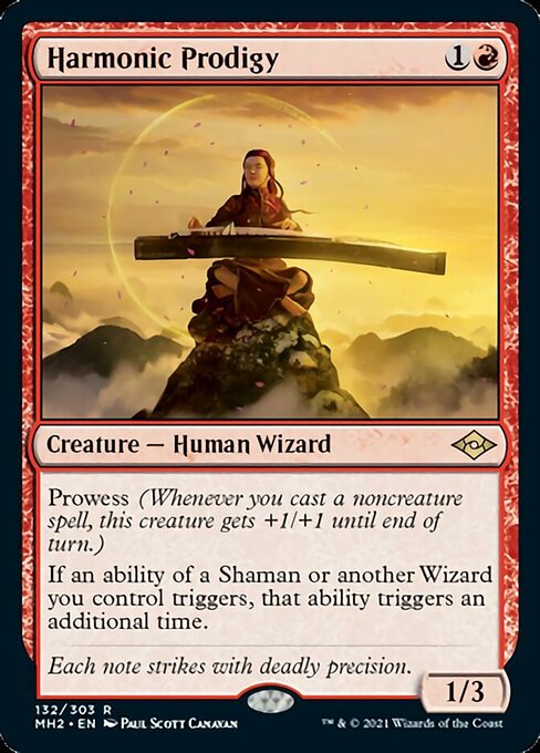 Harmonic Prodigy (Modern Horizons 2) Medium Play