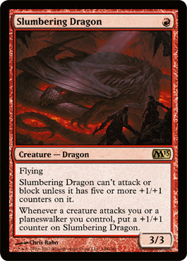 Slumbering Dragon (Magic 2013 Core Set) Near Mint