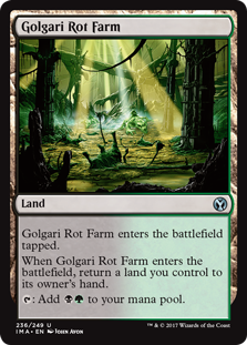 Golgari Rot Farm (Iconic Masters) Near Mint