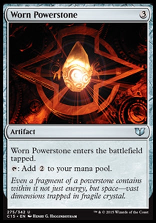 Worn Powerstone (Commander 2015) Medium Play