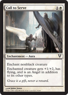 Call to Serve (Avacyn Restored) Light Play