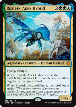 Roalesk, Apex Hybrid (War of the Spark) Near Mint