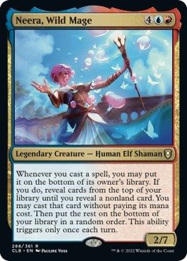 Neera, Wild Mage (Commander Legends: Battle for Baldur's Gate) Near Mint