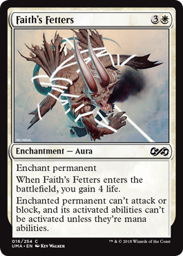 Faith's Fetters (Ultimate Masters) Near Mint Foil