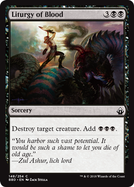 Liturgy of Blood (Battlebond) Near Mint