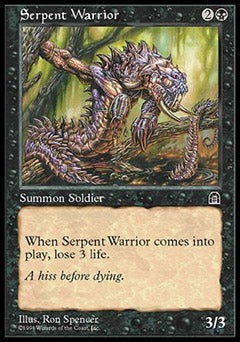 Serpent Warrior (Stronghold) Medium Play