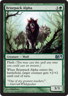 Briarpack Alpha (Magic 2014 Core Set) Medium Play