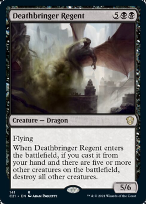 Deathbringer Regent (Commander 2021 Strixhaven) Near Mint