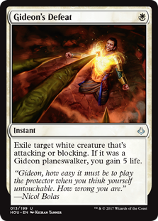Gideon's Defeat (Hour of Devastation) Near Mint