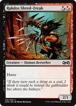 Rakdos Shred-Freak (Ultimate Masters) Near Mint