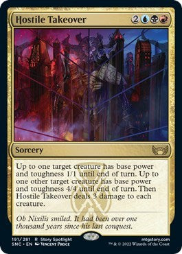 Hostile Takeover (Streets of New Capenna) Near Mint