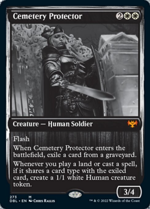 Cemetery Protector (Innistrad: Double Feature) Near Mint Foil