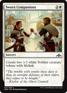 Sworn Companions (Guilds of Ravnica) Near Mint