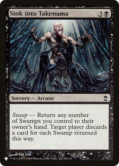 Sink into Takenuma (The List) Near Mint