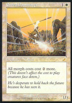 Exiled Doomsayer (Scourge) Light Play Foil