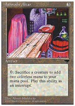 Ashnod's Altar (Chronicles) Medium Play