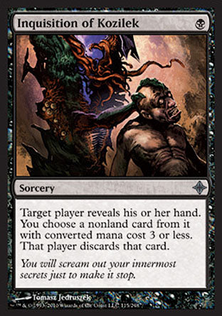 Inquisition of Kozilek (Rise of the Eldrazi) Light Play