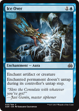 Ice Over (Aether Revolt) Medium Play Foil