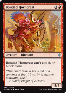 Bonded Horncrest (Ixalan) Near Mint
